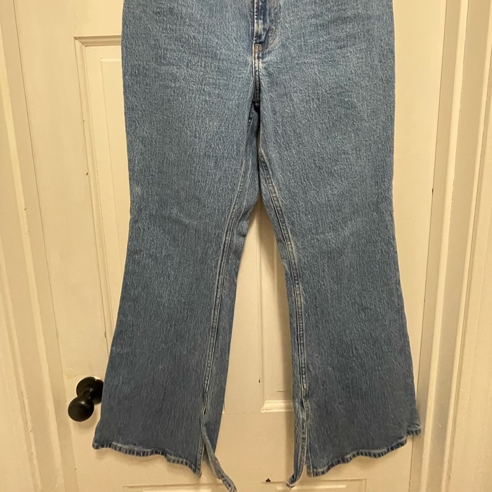 Abercrombie & Fitch Light Blue Flare Jeans
